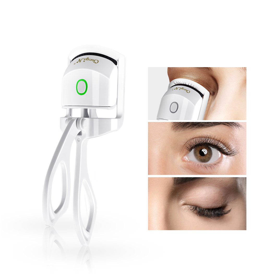 Electric Heated Eyelash Curler Curling Charging Double-temperature Beauty Eyelashes Perm Clip Long-lasting Curl Quick Heating