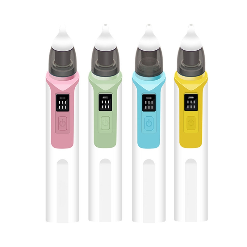 Baby Nasal Aspirator Infant Nose Sucker Aspirator Electric Nose Cleaner Infants Clean Up Nasal Congestion Newborn Children Home