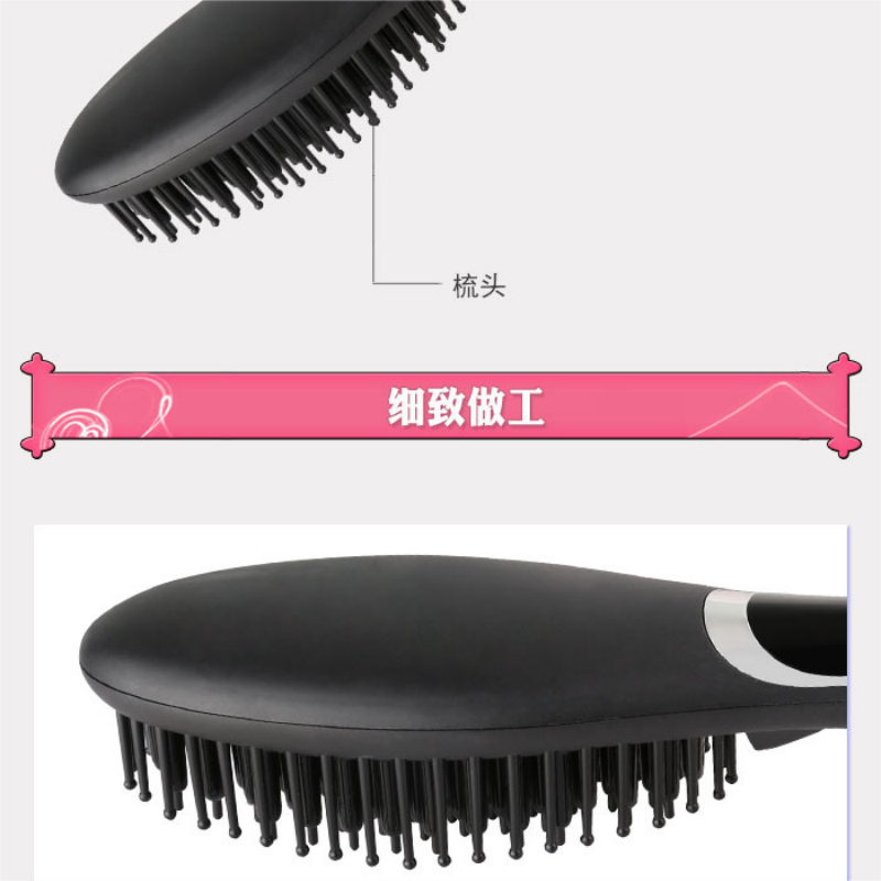 KM-1320 Hair Straightener Comb Hairdressing Salon Wave Curler Straight Curling Dual-purpose LED Display Hair Dryer Electric Hair Comb