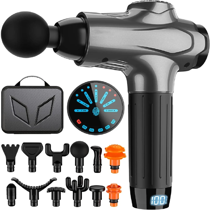 Massage Gun Muscle Relaxation Deep Tissue Massager Pain Relief Back Foot Massager Handheld Relaxing Electric Sports Massager