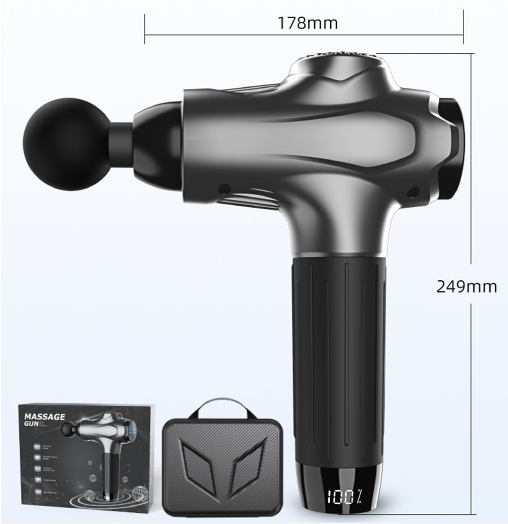 Massage Gun Muscle Relaxation Deep Tissue Massager Pain Relief Back Foot Massager Handheld Relaxing Electric Sports Massager
