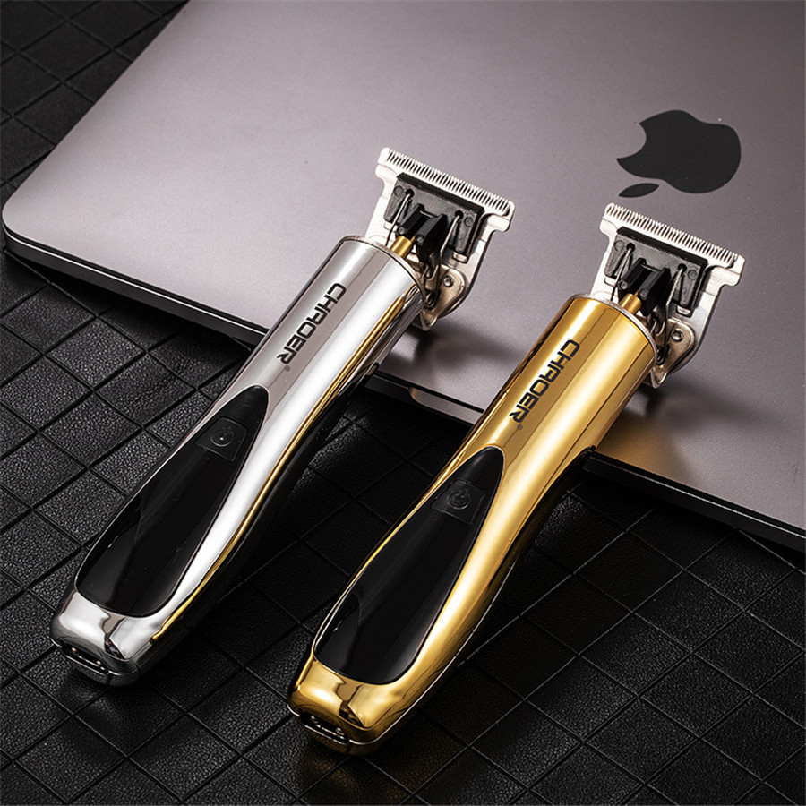 Professional Hair Clipper Electric Hair Trimmer 0.1mm Hair Cutting Machine Beard Trimmer Haircut Clipper With 4 limit comb