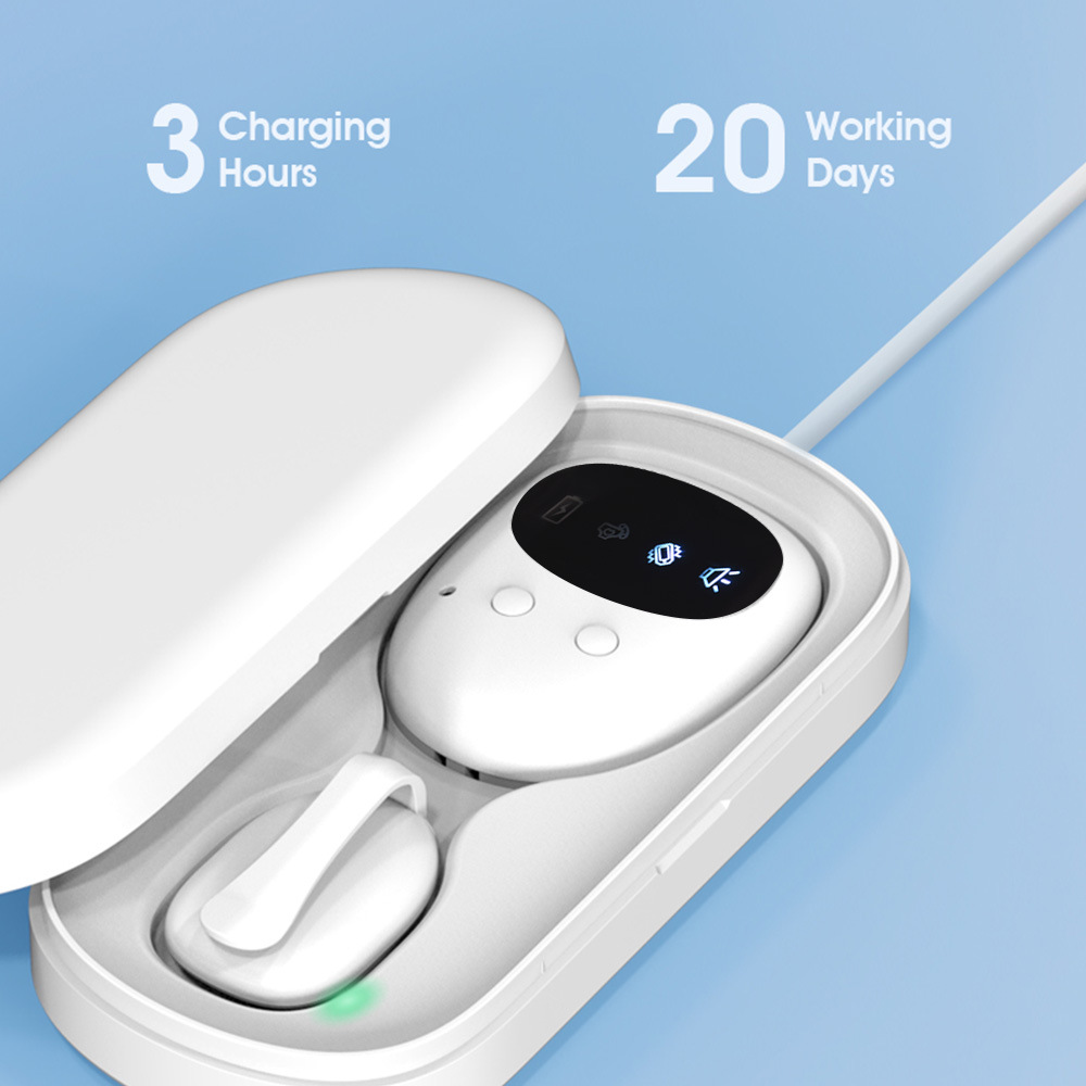 Wireless Bedwetting Alarm Pee Alarm with Receiver & Clip-on Transmitter for Kids Potty Training Elder Care Sound Reminding Potty Training Watch Baby & Maternity Products