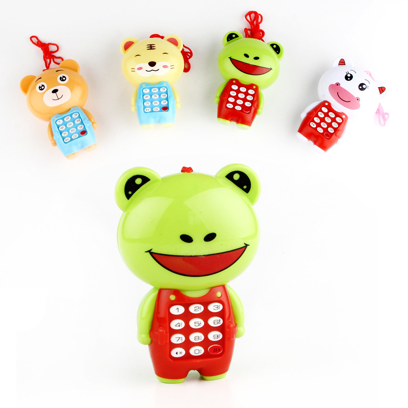 Electronic Toy Phone Musical Mini Cute Children Phone Early Education Cartoon Mobile Phone Telephone Cellphone Baby Toys