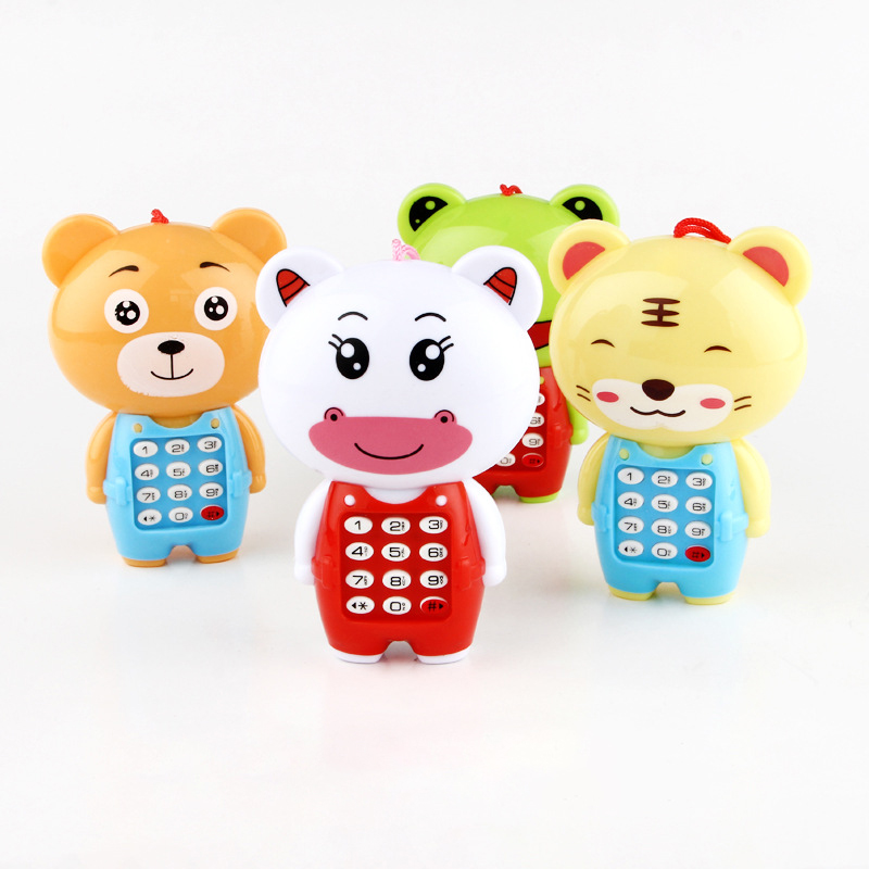Electronic Toy Phone Musical Mini Cute Children Phone Early Education Cartoon Mobile Phone Telephone Cellphone Baby Toys