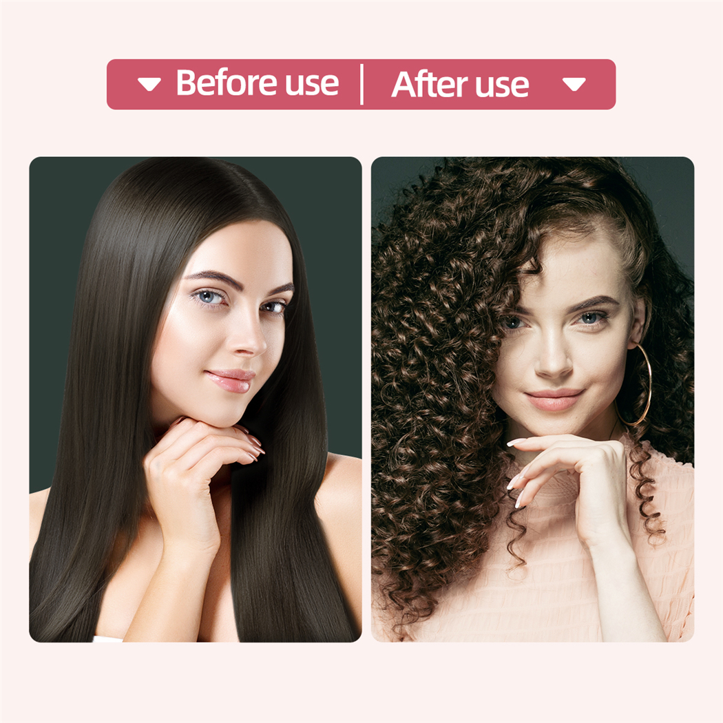 Professional 9mm Hair Curling Iron Ceramic Curler Roller Wand Fast Heating Long Lasting Curly Anti-scalding Styling Tool