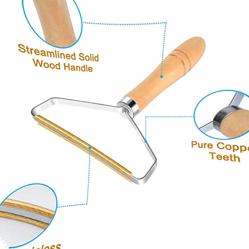 2 PCS Portable Manual Hair Removal Agent Carpet Wool Coat Clothes Shaver Brush Tool Coat Double Sided Hair Removal Ball Knitting Tool