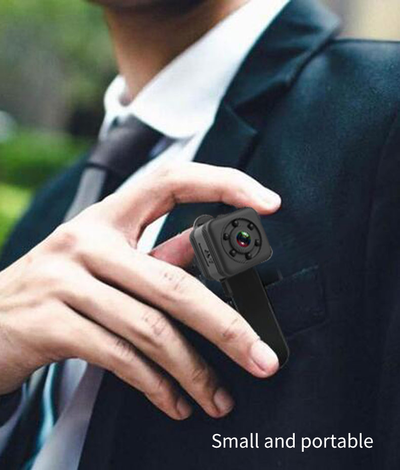 SQ29 Mini WiFi Camera Night Vision VGA 480p Wireless Hotspot Remote Monitor Phone App Motion Detection DVR Camcorder Photo Trap