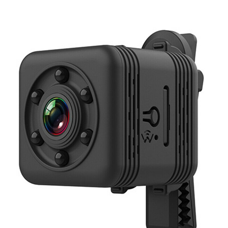 SQ29 Mini WiFi Camera Night Vision VGA 480p Wireless Hotspot Remote Monitor Phone App Motion Detection DVR Camcorder Photo Trap