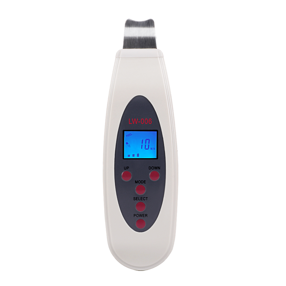 Ultrasonic Skin Scrubber Cleanser Face Cleansing Acne Removal Massager For Face Ultrasound Peeling Clean Tone Lift