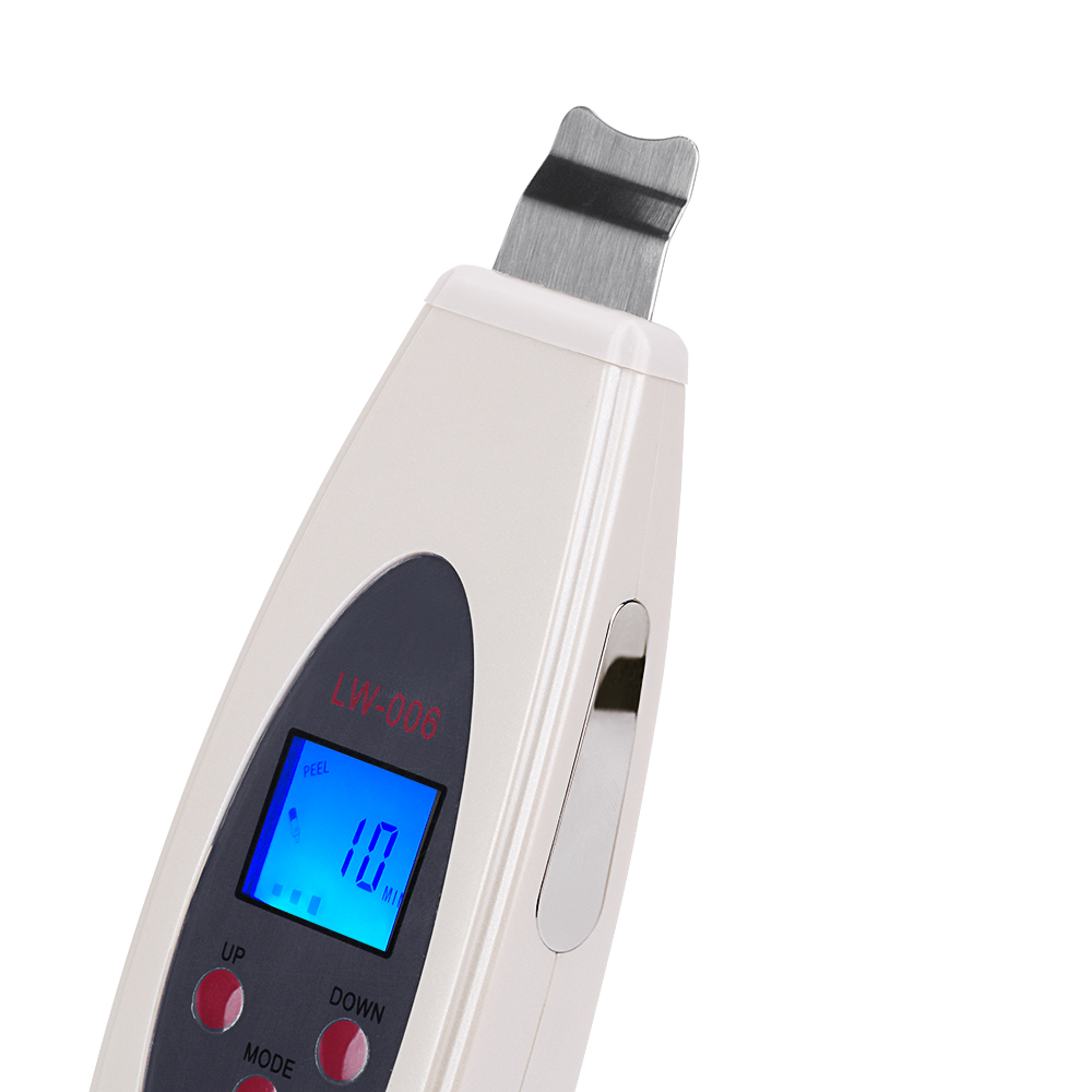 Ultrasonic Skin Scrubber Cleanser Face Cleansing Acne Removal Massager For Face Ultrasound Peeling Clean Tone Lift