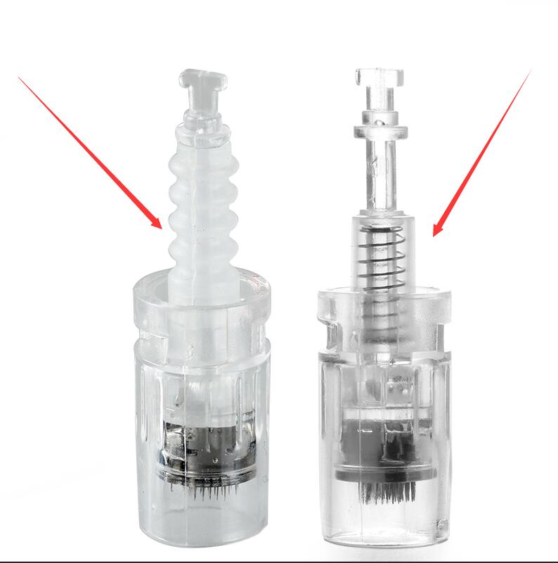 10pcs/lot Screw Bayonet Cartridge Replacement For Derma Pen A1 MYM Ultima A6 12pin/36pin/42 pin/Nano Micro Needles Tattoo Needles