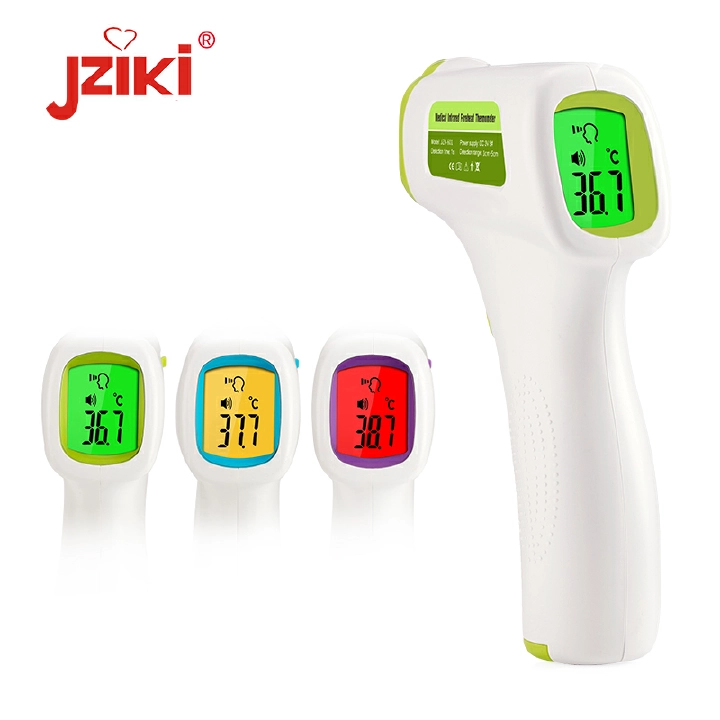 New Arrival Front Baby Thermometer Infrare Non-contact Forehead Children Termometr With Backlit Display Digital Laser Temperature Gun Tool