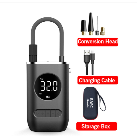 Car Electrical Air Pump Mini Portable Wireless Tire Inflatable Pump Inflator Air Compressor Pump for Car Motorcycle Bicycle Ball