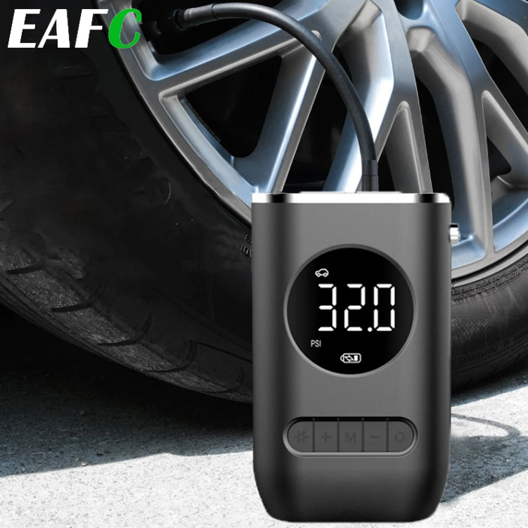 Car Electrical Air Pump Mini Portable Wireless Tire Inflatable Pump Inflator Air Compressor Pump for Car Motorcycle Bicycle Ball