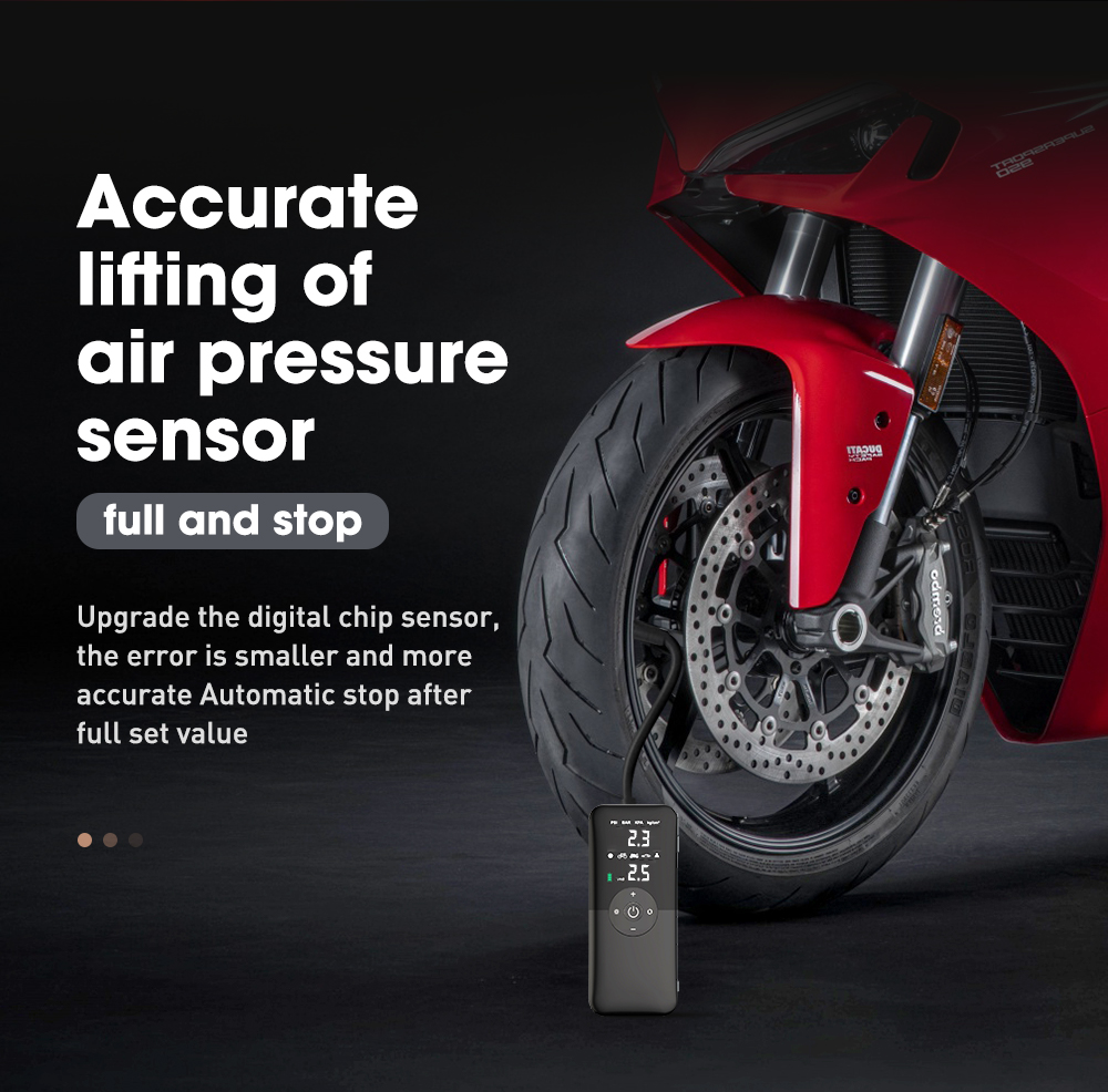 Air Compressor 12v Air Pump For Car Portable Tyre Inflator Electric Motorcycle Pump Air Compressor For Car Motorcycles Bicycles