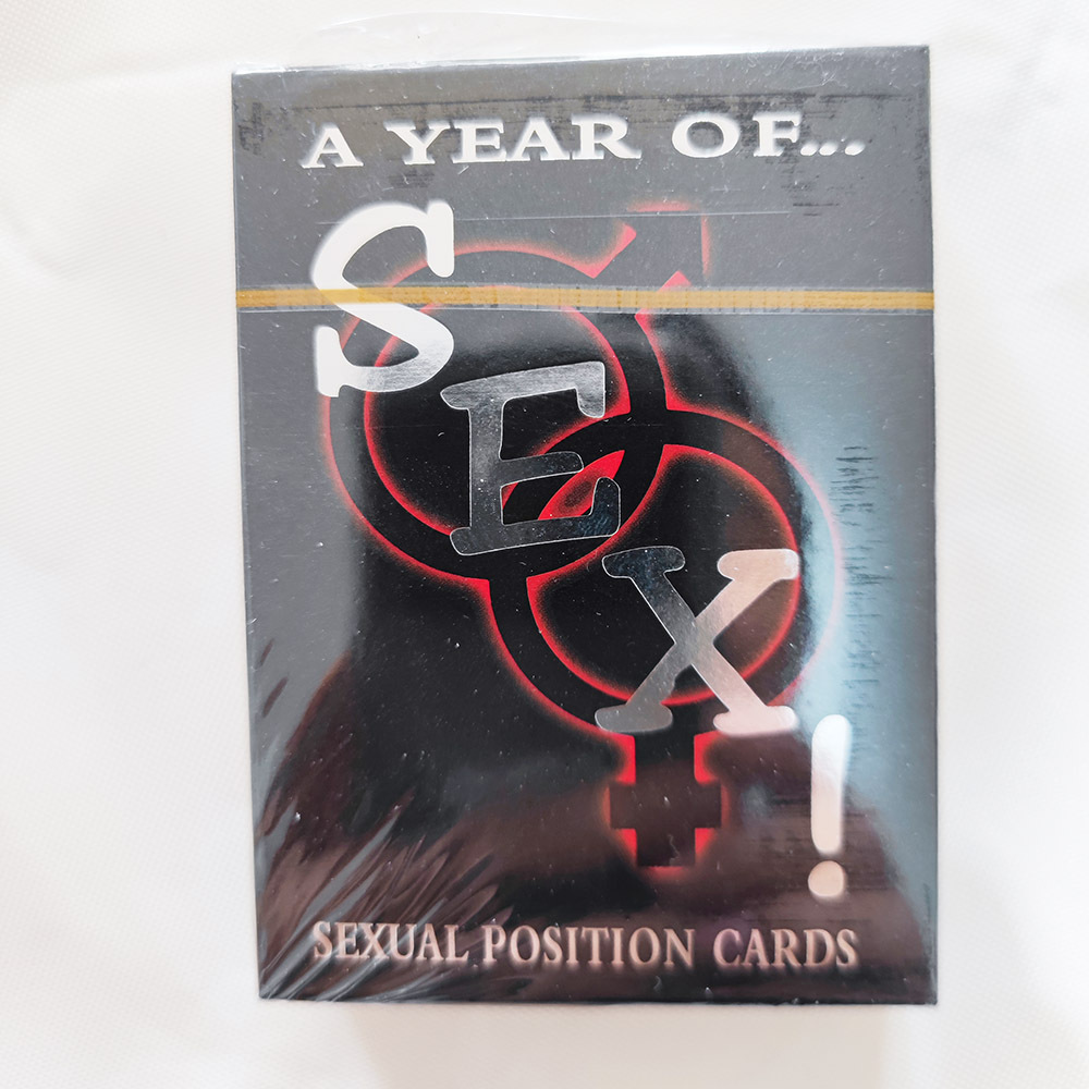 Fantasies Possible Sexual Positions Playing A Year Of Sex for Adult Sexy Game Cards Sets For Couple Sex Toys Cards collectible