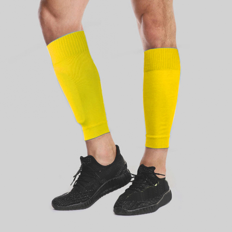 1 pair Men's Leg Warmers Basketball Football Sports Socks Adult Shin Guard Calf Socks Children's Leg Brace Socks Calcetines Hombre New