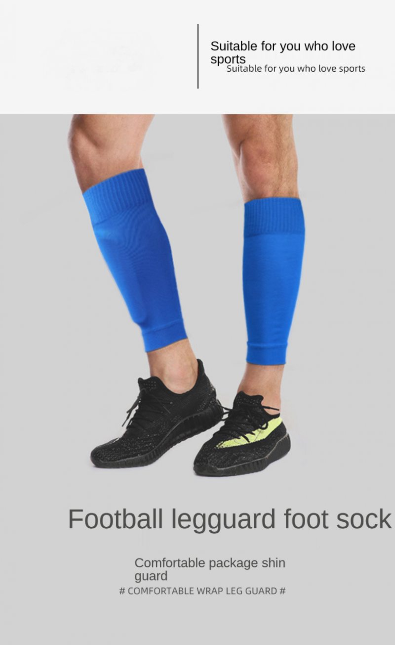 1 pair Men's Leg Warmers Basketball Football Sports Socks Adult Shin Guard Calf Socks Children's Leg Brace Socks Calcetines Hombre New