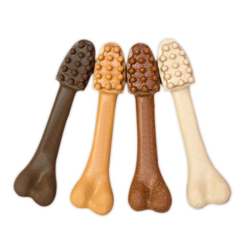 15g Yaho Pet Dog Dental Brush Chew Bone Dog Treats Bone-Brush Pet Snack Chewers Dog Toothbrush Doggy Puppy Dental Care For Dog Pet Accessories