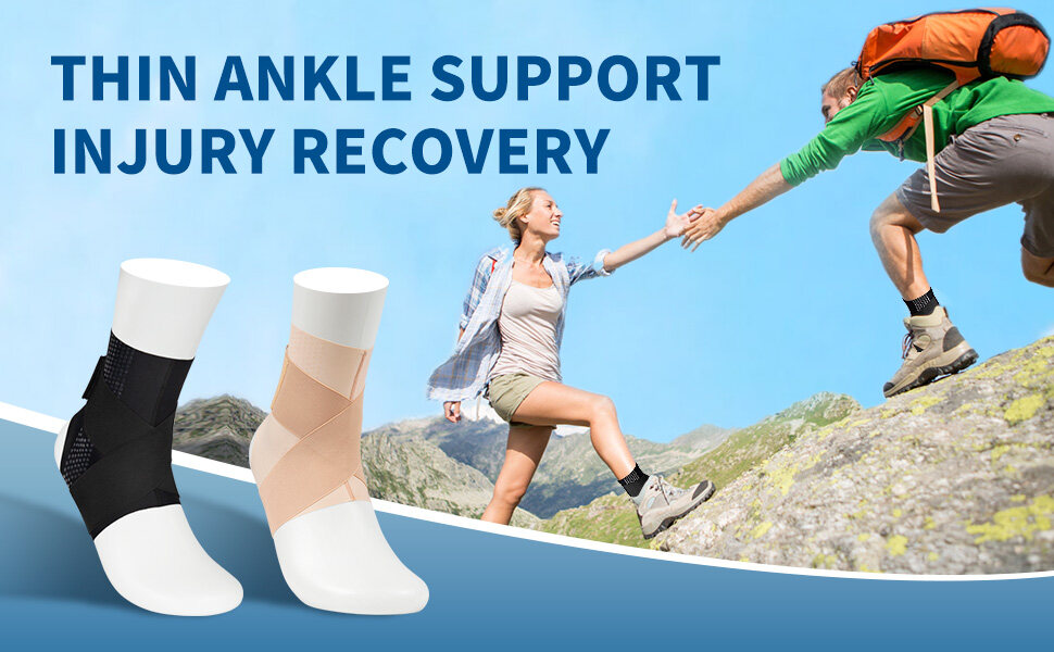 1Pc Adjustable Ankle Support Compression Ankle Brace Protector for Running Soccer Basketball Knitted Gym Bandage Ankle Strap