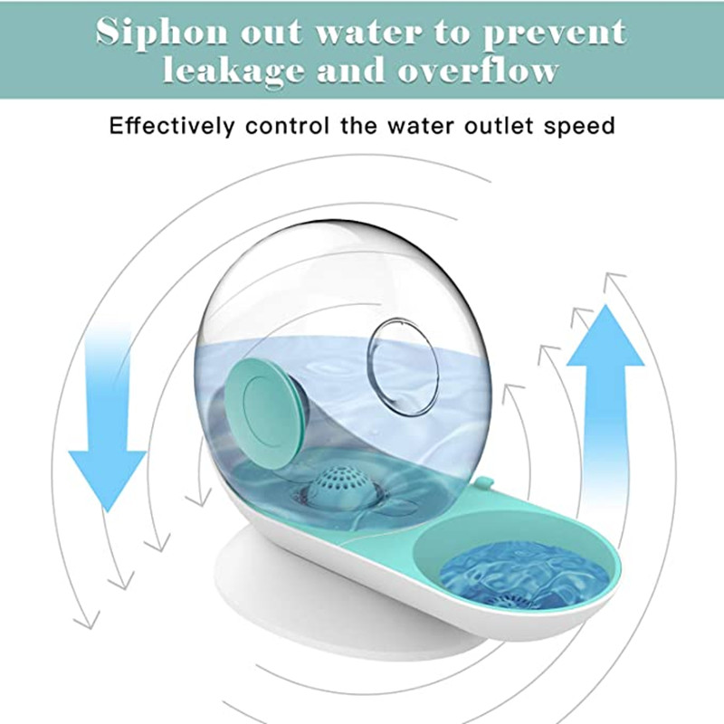 Snails Bubble Cat Water Fountain Automatic Pet Water Dispenser for Cats Dogs Large Capacity Cat Drinking Bowls Pet Supplies