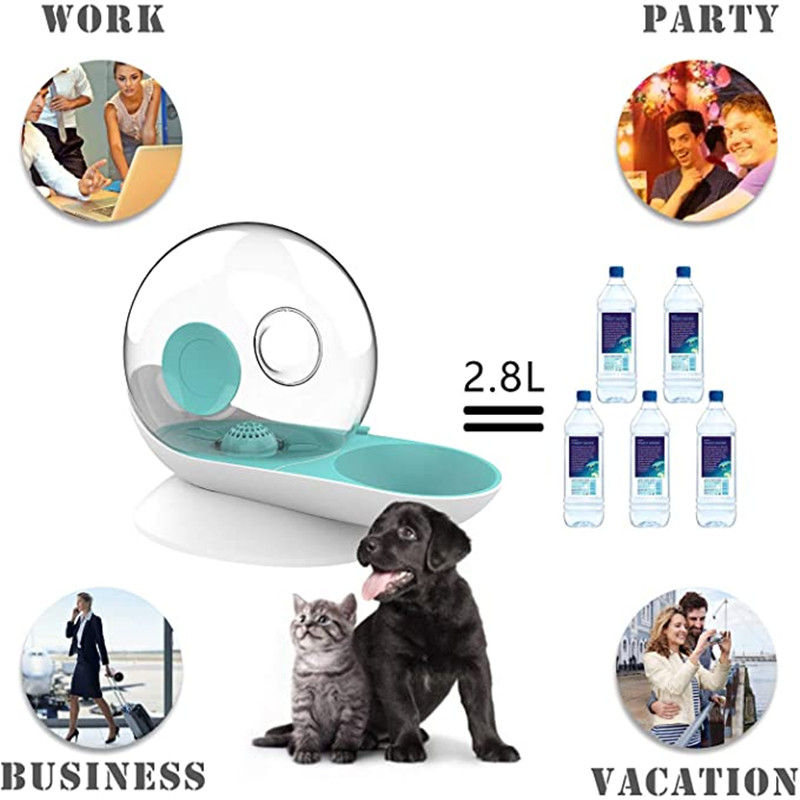 Snails Bubble Cat Water Fountain Automatic Pet Water Dispenser for Cats Dogs Large Capacity Cat Drinking Bowls Pet Supplies