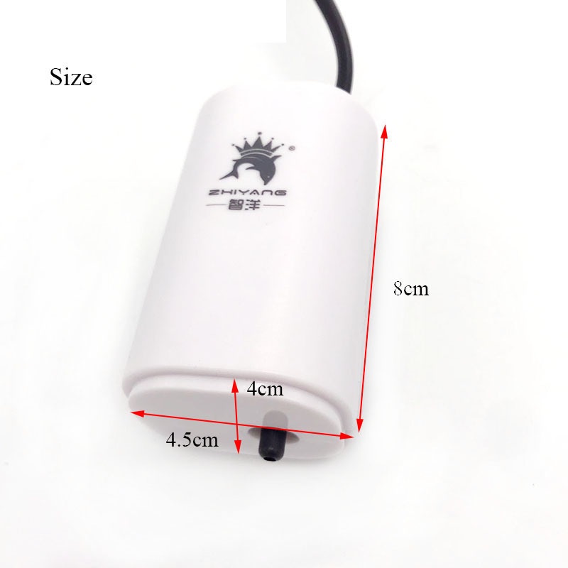 Ultra Silent 220V 3W Aquarium Air Pump Fish Tank Mini Air Compressor Oxygen Pump Aquarium Fish Tank Oxygen Pump One Output