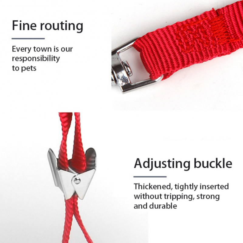Pet Harness Tuxedo Style with Leash Adjustable Dog Harness Leash Stripe Design Breathable Material