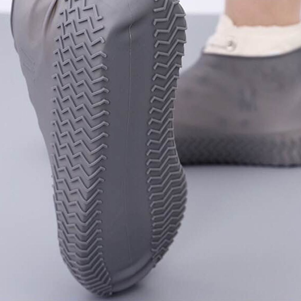 Waterproof Shoe Covers Silicone Anti-Slip Rain Boots Unisex Sneakers Protector For Outdoor Rainy Day Protectors Shoes Cover