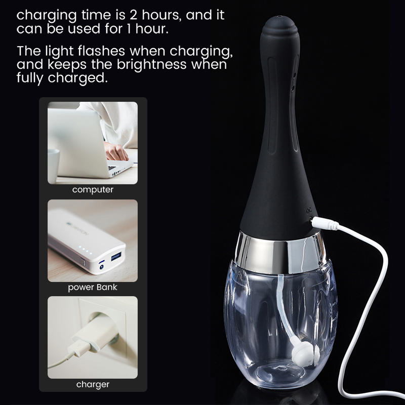 Electric Vaginal Douche Fully Automatic Anal Cleaning Tool Enema Irrigator Female Vaginal Cleaner Feminine Hygiene Product