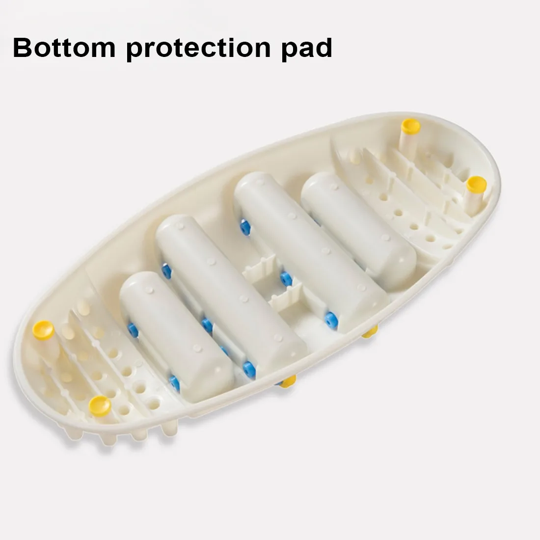 Foot Massager Stimulates Foot Acupoints to Dredge Meridians Roller Foot Center Finger Pressing Foot Board Foot Pressing Device Pain Relief Leg Feet Acupoints Massager Improve Blood Circulation