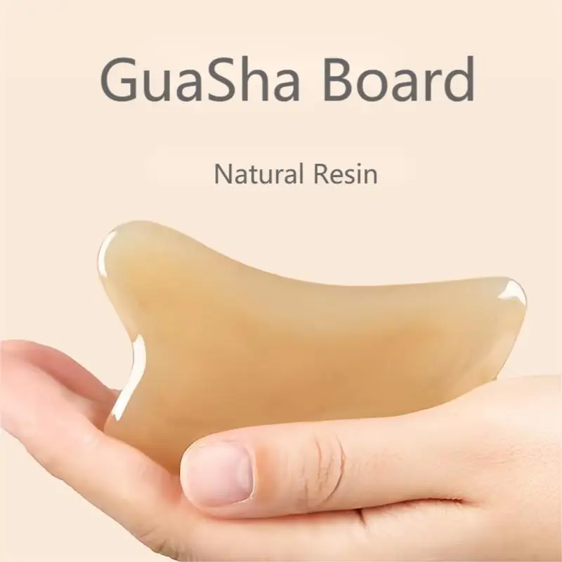 2 PCS/LOT Skin Scraping Resin Gua Sha Massage Board Guasha Plate Face Eye SPA Massager Scrapers Tools For Face Neck Back Body Legs