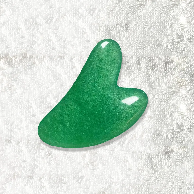 2pcs/lot Glitter Gua Sha Roller Massager for face Neck Eye Resin Facial Roller Beauty Skin Care Guasha Scraping Board Relaxing Body Tools