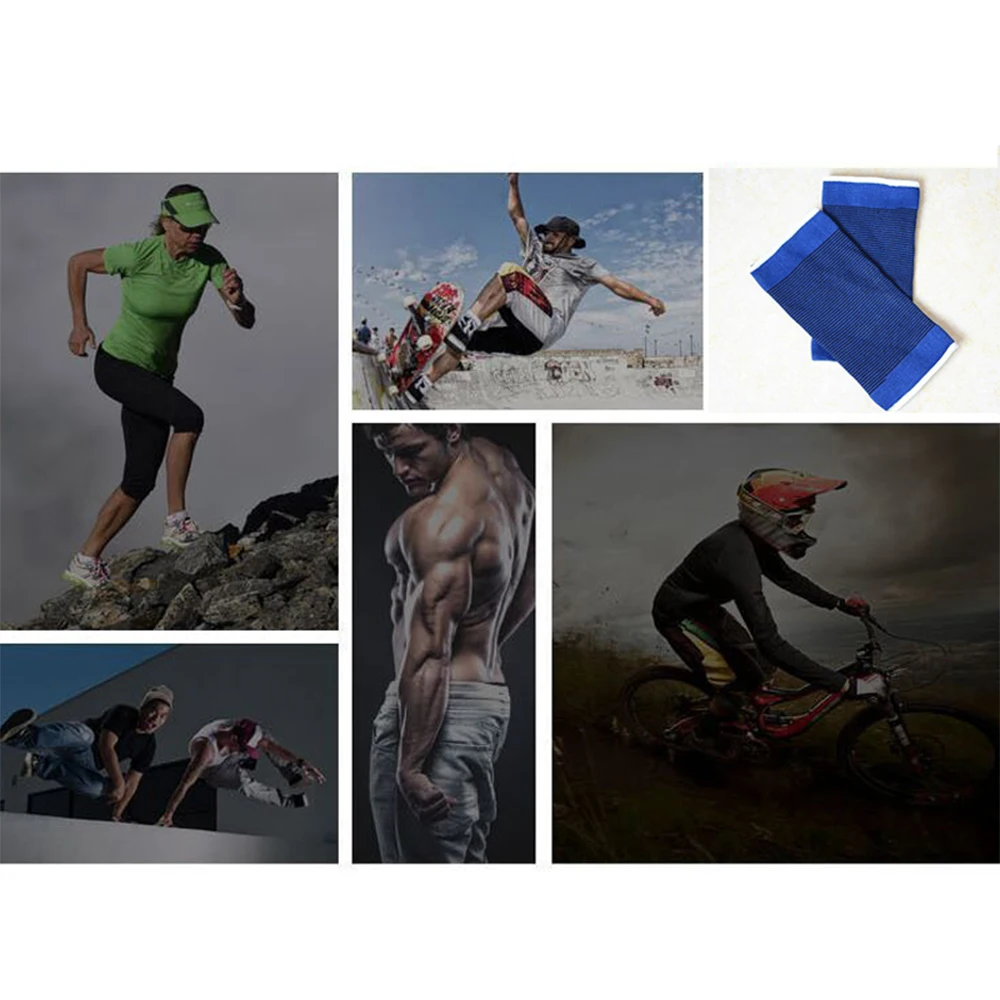 Sports Protective Gear Basketball Knee Pads Wrist Pads Elbow Pads Ankle Pads Palms Men and Women Exercise Fitness