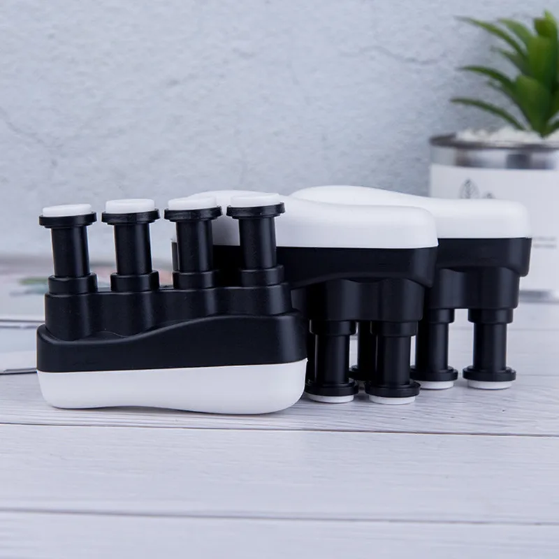 1pcs Hand-held Finger Trainer Strengthener Strength Training Home Fitness Equipment Piano Guitar Finger Exerciser Trainer Practise the dexterity and strength of the finger