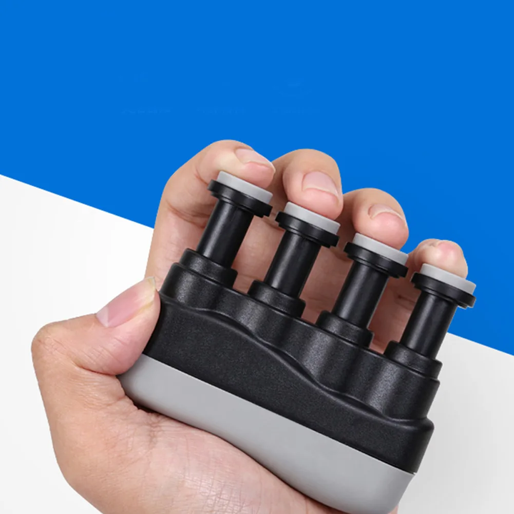 1pcs Hand-held Finger Trainer Strengthener Strength Training Home Fitness Equipment Piano Guitar Finger Exerciser Trainer Practise the dexterity and strength of the finger