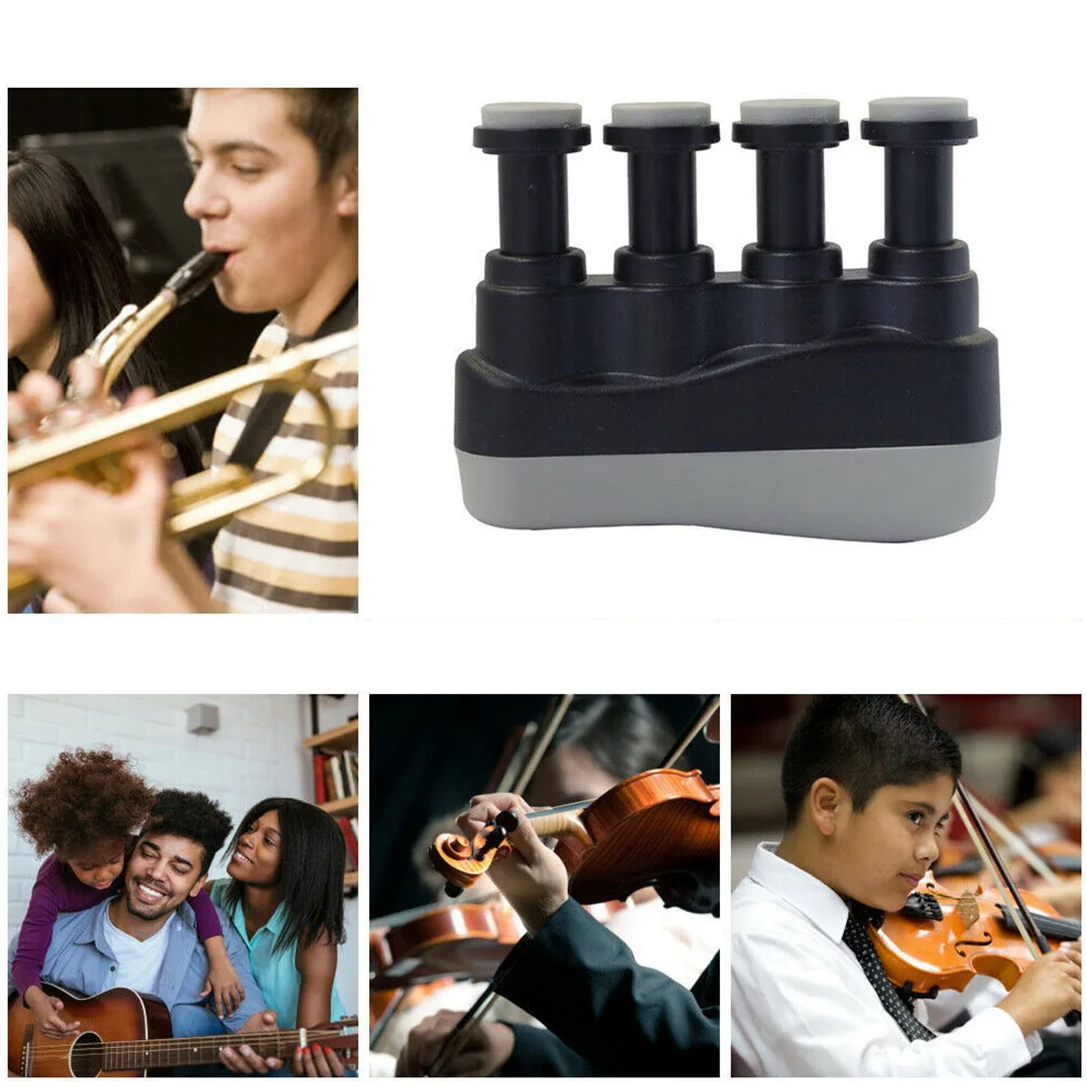 1pcs Hand-held Finger Trainer Strengthener Strength Training Home Fitness Equipment Piano Guitar Finger Exerciser Trainer Practise the dexterity and strength of the finger
