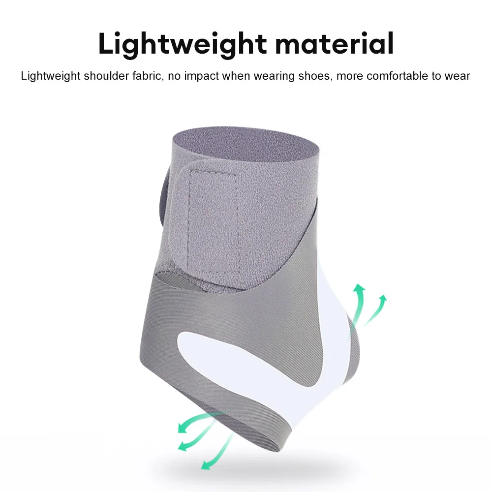 1pc Sports Ankle Brace for Women Men Adjustable Compression Ankle Wrap Support Soft Elastic Breathable Brace Protector Ankle Guard Ankle protective brace for basketball and football