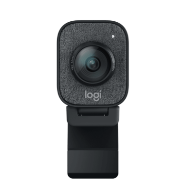 LOGITECH STREAMCAM WHITE WEBCAMERA 60FPS USB-C FULL HD 1080P DUAL MICROPHONE FOR ONLINE STUDY