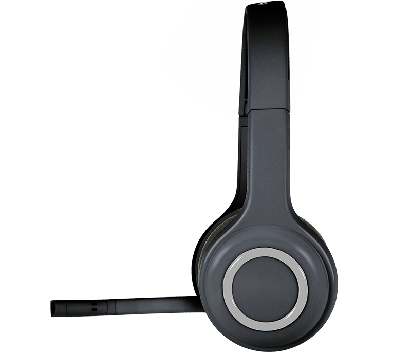 LOGITECH H600 WIRELESS ROTATING FOLDABLE MICROPHONE NOISE REDUCTION HEADSET WITH RECHARGEABLE