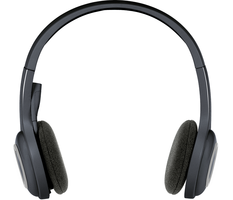 LOGITECH H600 WIRELESS ROTATING FOLDABLE MICROPHONE NOISE REDUCTION HEADSET WITH RECHARGEABLE