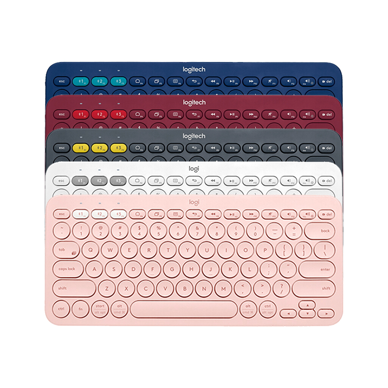 MULTI-COLOR LOGITECH K380 MULTI-DEVICE BLUETOOTH WIRELESS KEYBOARD