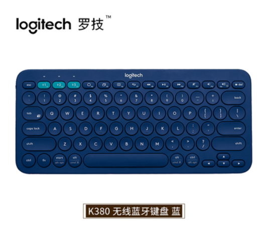 MULTI-COLOR LOGITECH K380 MULTI-DEVICE BLUETOOTH WIRELESS KEYBOARD