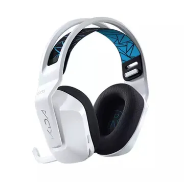  Logitech G733 K/DA Lightspeed Wireless Gaming Headset with  Suspension Headband, ~16.8 M. Color LIGHTSYNC RGB, Blue VO!CE Mic  Technology and PRO-G Audio Drivers - Official League of Legends KDA Gear 