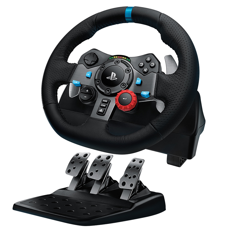 LOGITECH G29 DRIVING FORCE GAME STEERING WHEEL PC / PS4 RACING CAR 900 DEGREE