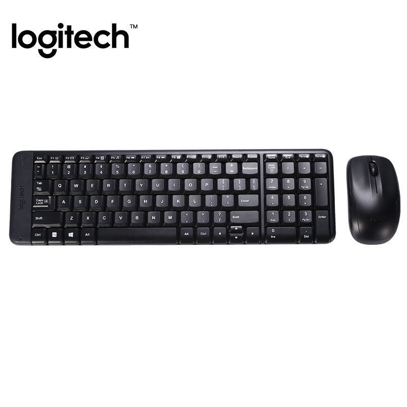 LOGITECH MK220 WIRELESS MOUSE KEYBOARD BRAND COMPUTER COMPONENTS MICE KEYBOARDS PERIPHERALS USB GAME