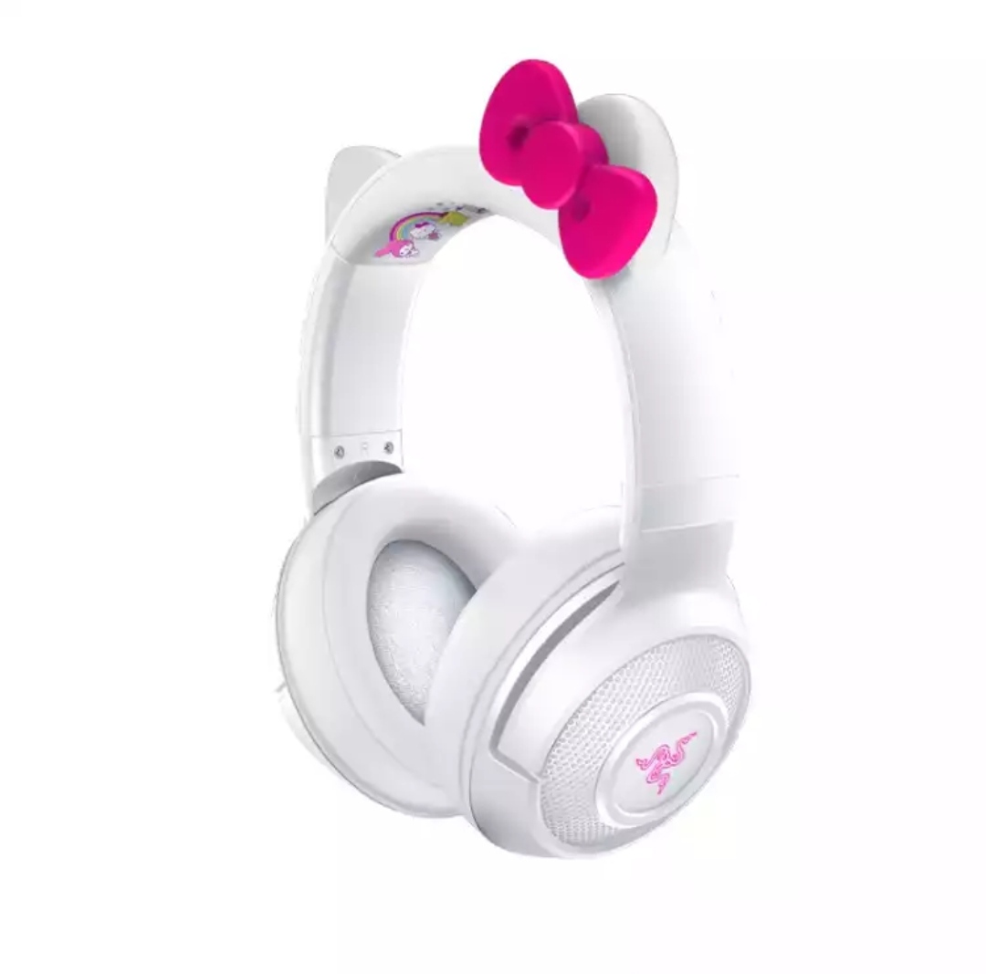 Razer Sanrio Hello Kitty cute gaming headset 5.0 wireless headset limited edition for mobile phones