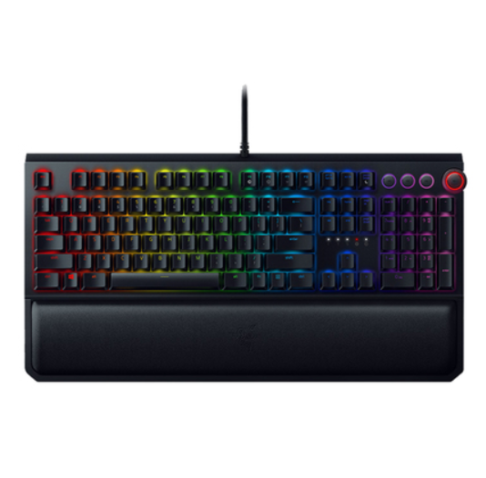 Razer BlackWidow Essential Mechanical Gaming Keyboard: Green Mechanical Switches - Tactile &amp; Clicky