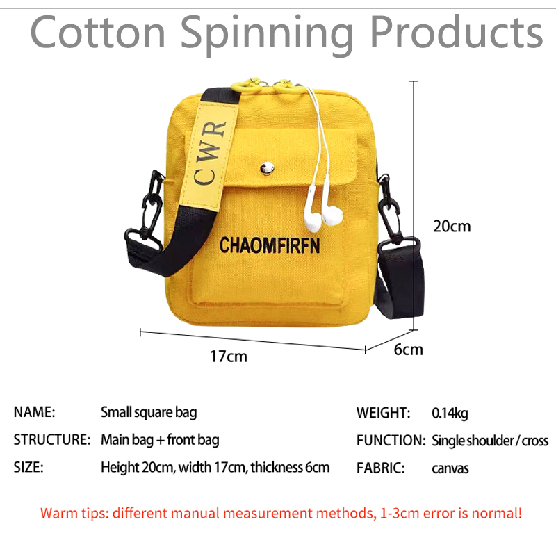 Women Bag Shoulder Chest bag Cute Wallet Multifunction Mobile Phone Canvas Small Coin Purse Crossbag